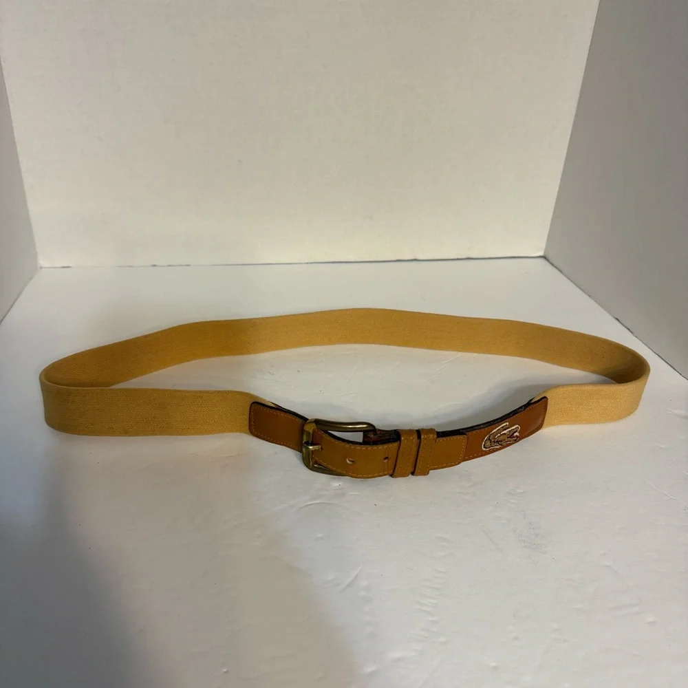 Lacoste Tan Belt